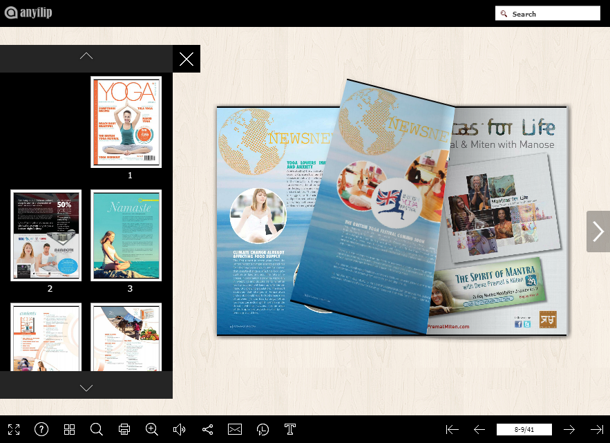 AnyFlip Online Magazine'