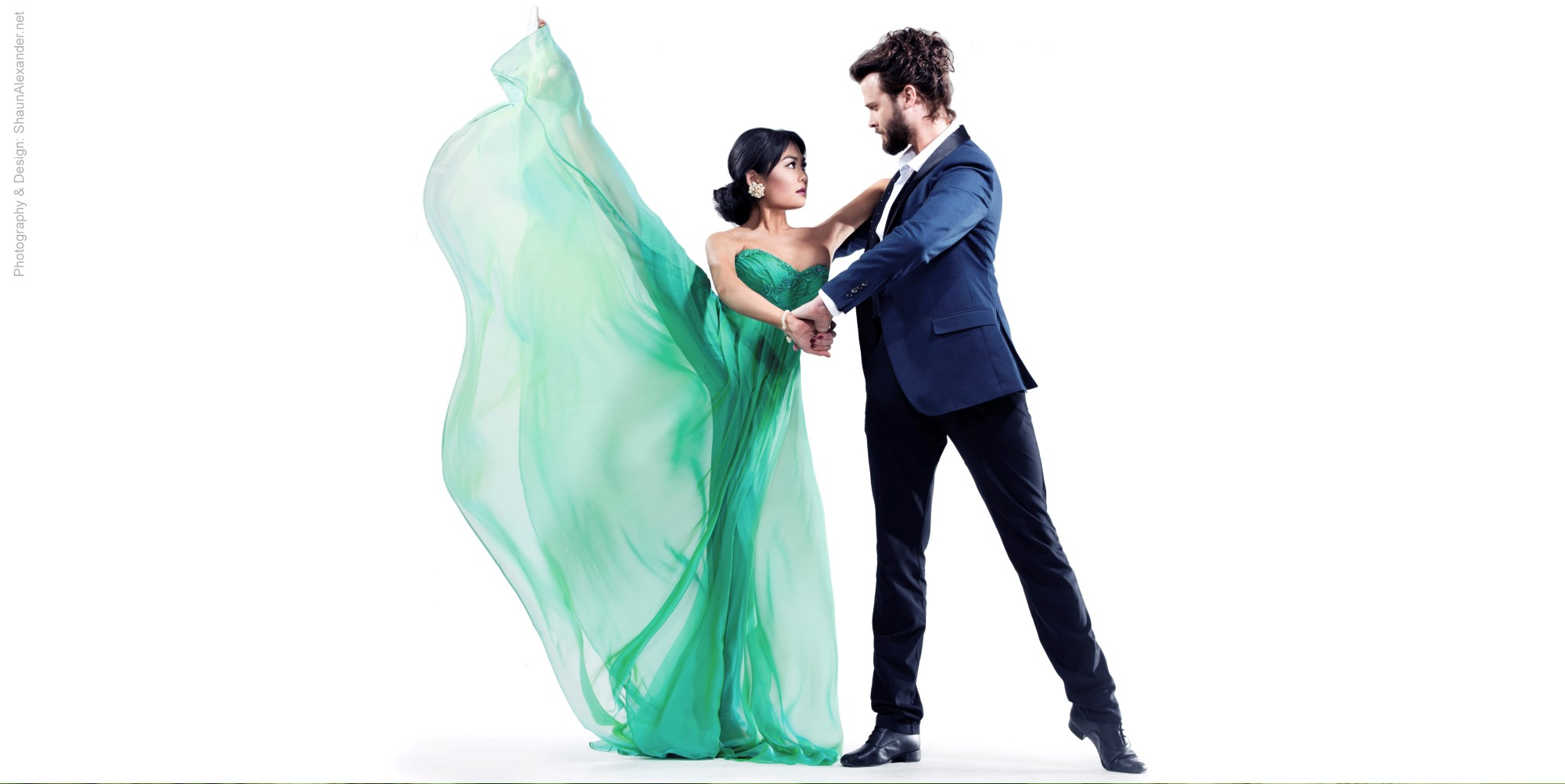Ballroom dancer Mairi Bettin with husband and partner Tommy