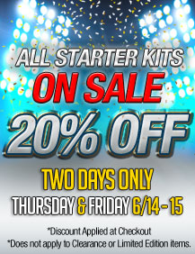Two Day Sale of V2 Cigs on Starter Kits'