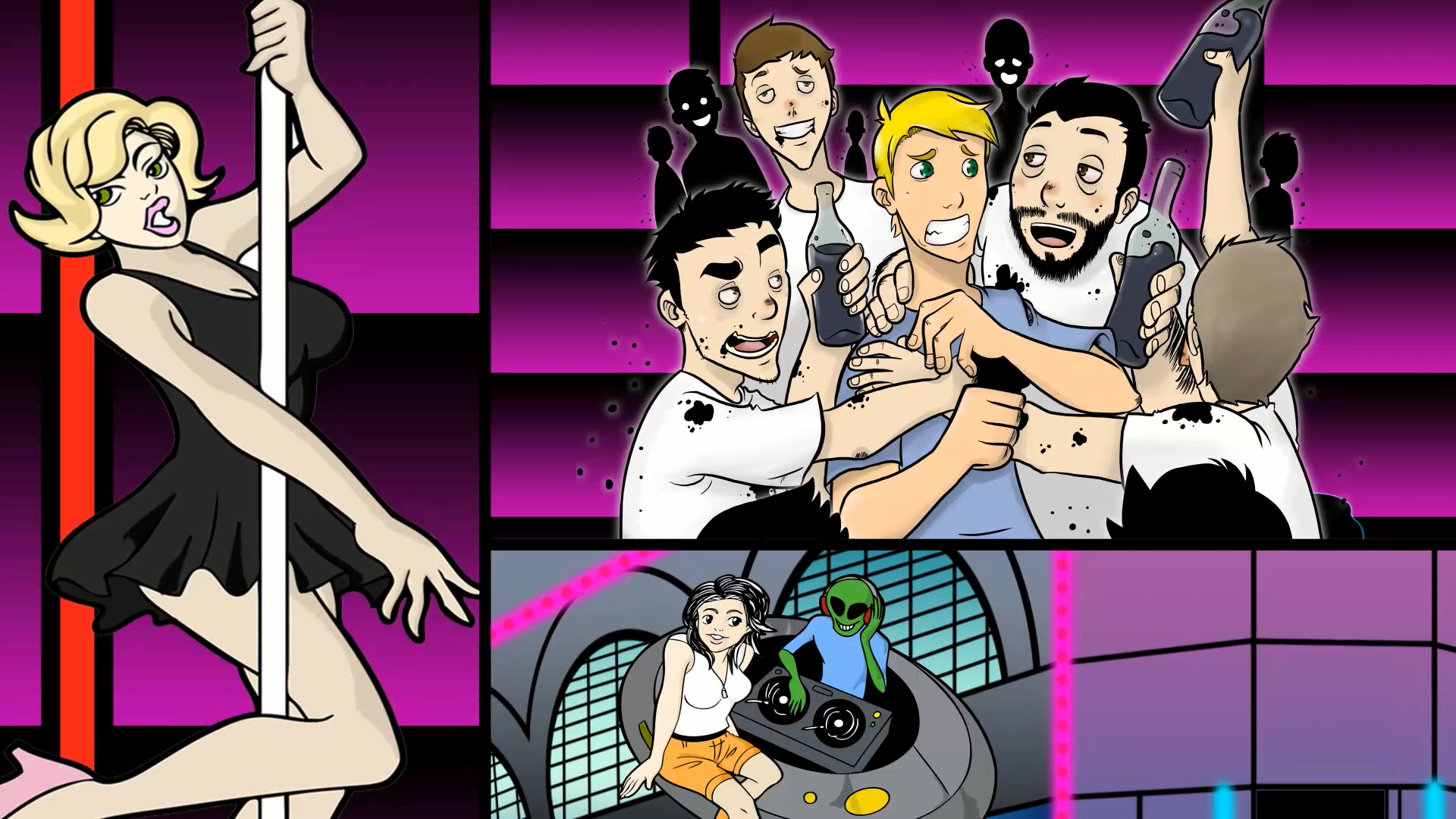 Spoiler from The Walking Drunk Kickstarter campaign&amp;rsqu'