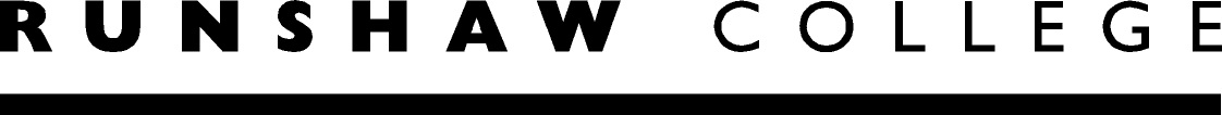 Runshaw College'