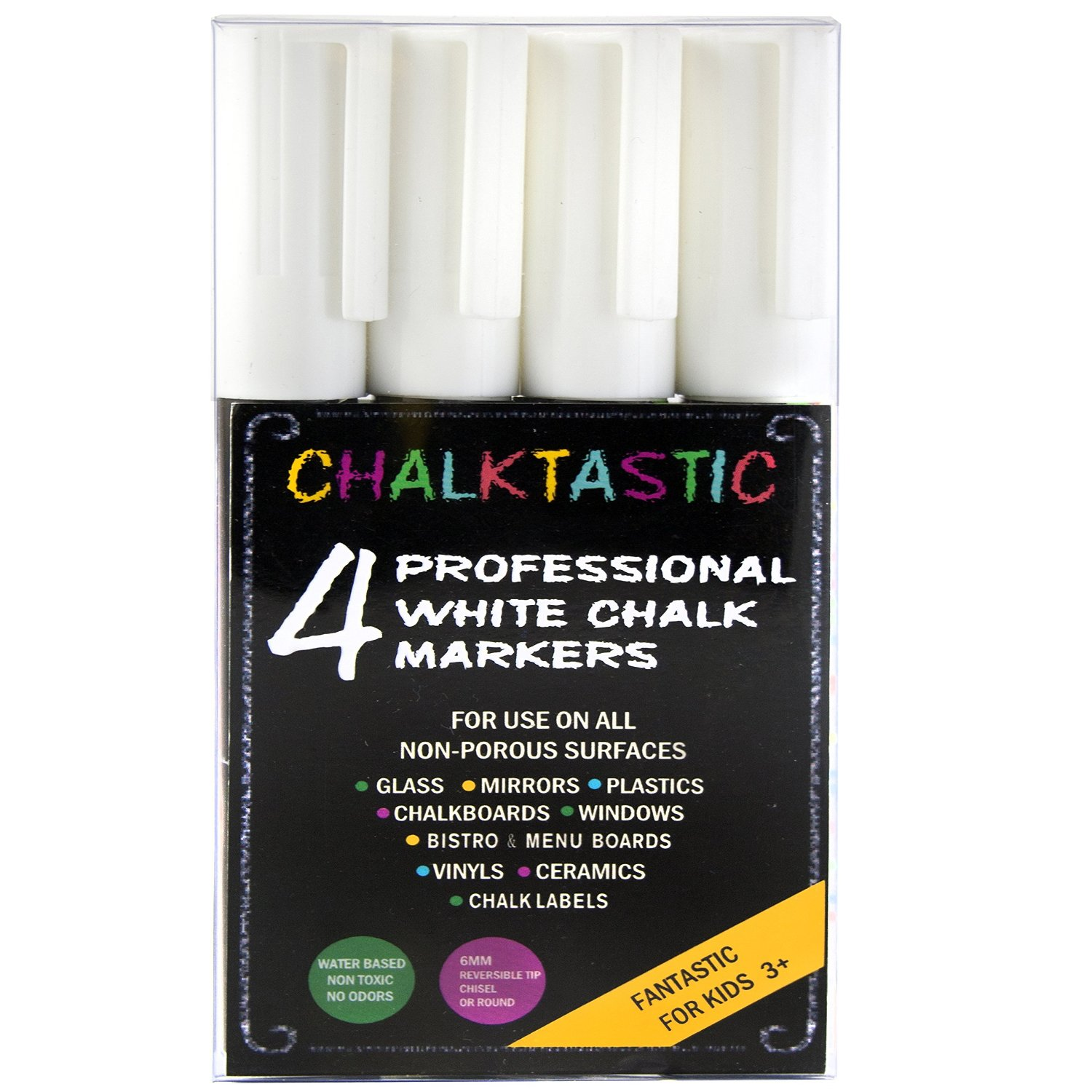 White Chalk Markers