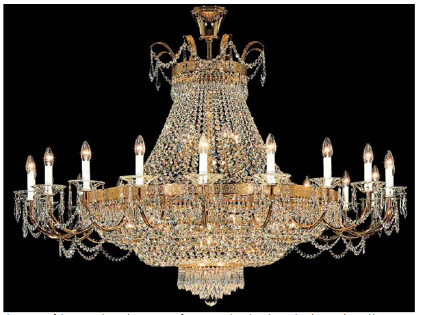 Chandeliers play a powerful role in hotel success: Crystals'