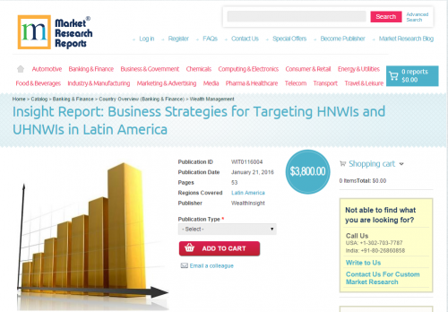 Insight Report: Business Strategies for Targeting HNWIs'