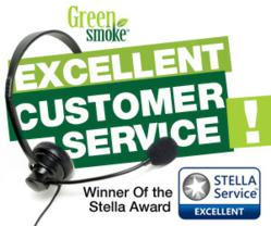 STELLAService &lsquo;Excellent&rsquo; Award  to Green Smoke'