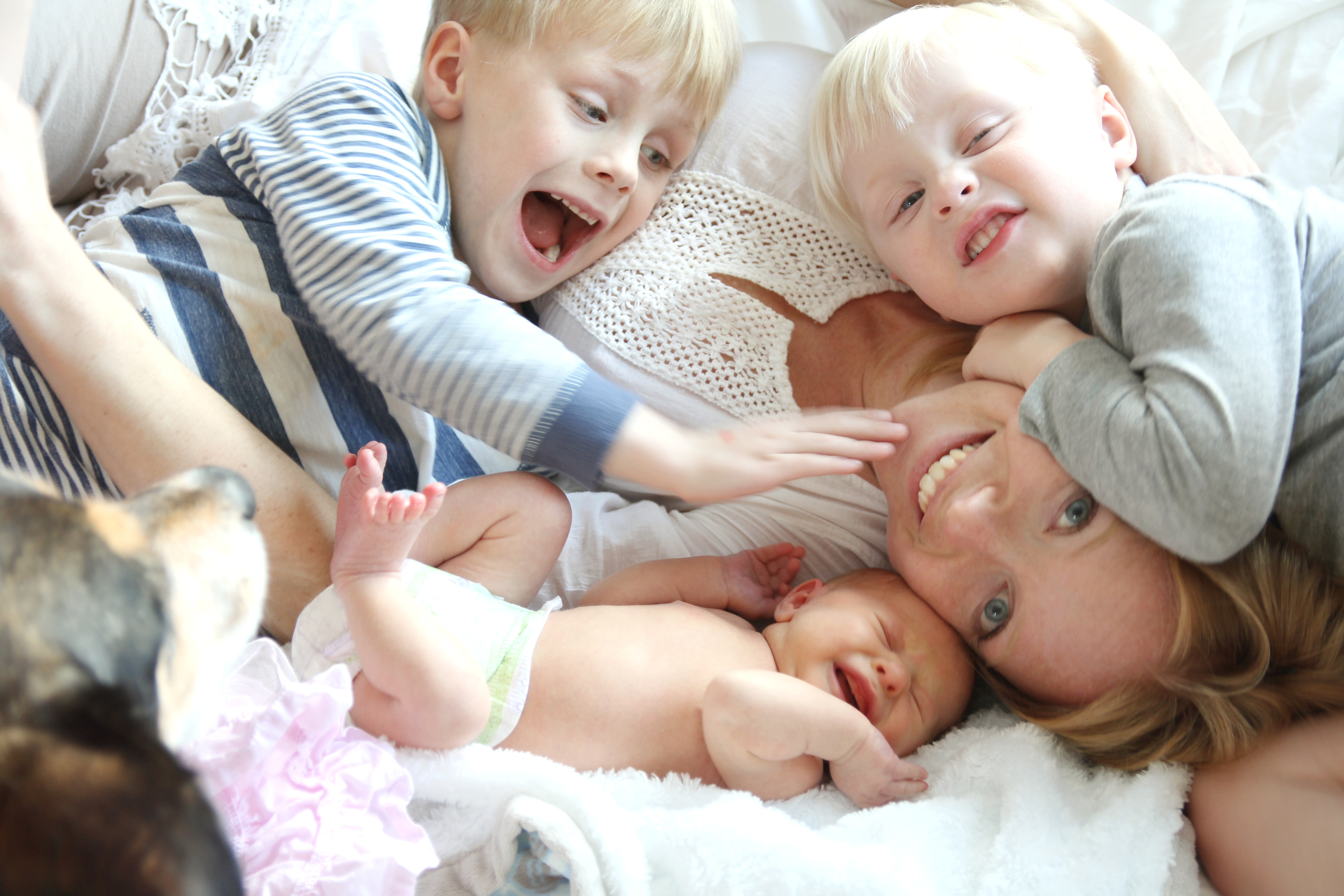 Hugh B. Hamilton offers caregivers baby drool bibs.