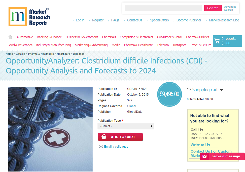 Clostridium difficile Infections (CDI)