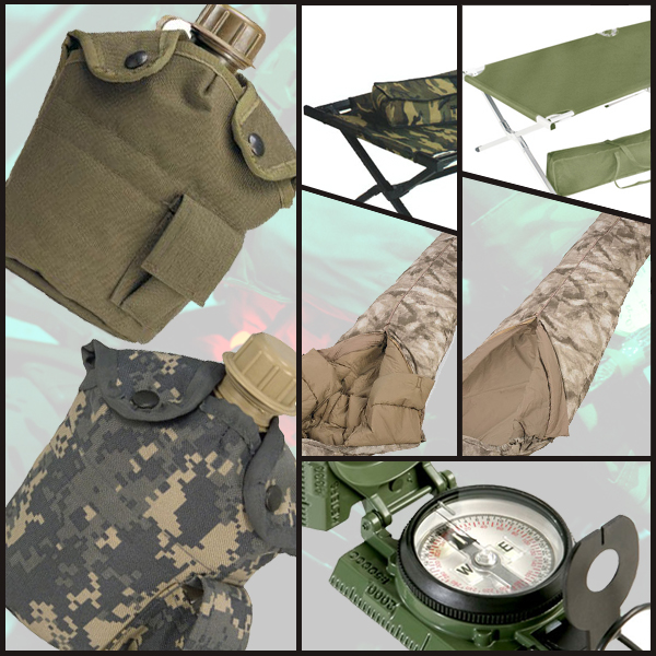 Our military field and outdoor gear is perfect for everythin'