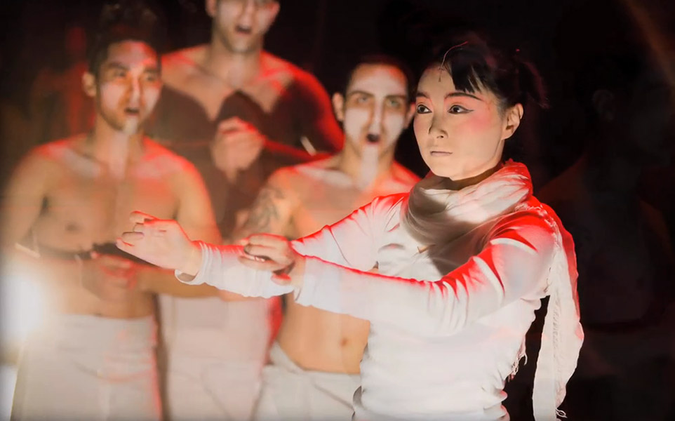 Gianlorenzo Albertini as Warrior in WOMEN: THE WAR WITHIN'