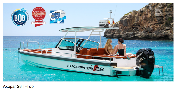 Axopar 28-T top