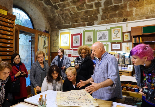 Italy Paper Paintings Retreat'