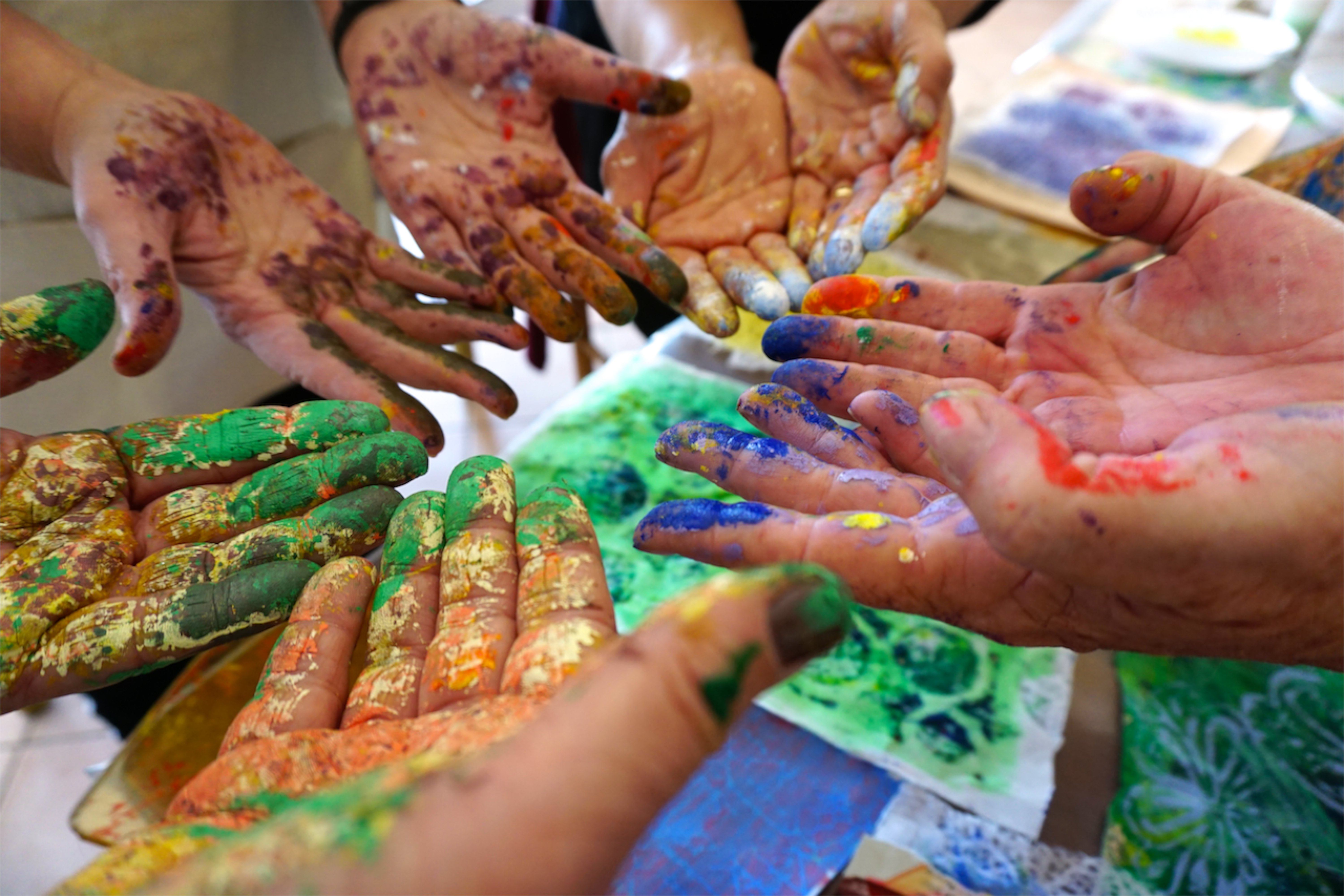 Italy Paper Paintings Retreat