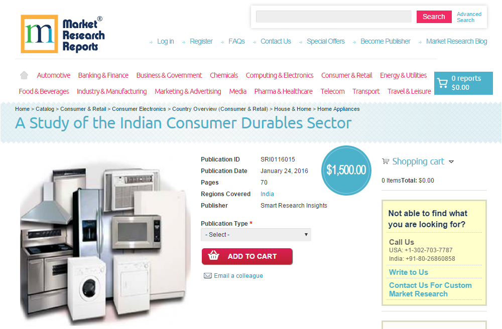 A Study of the Indian Consumer Durables Sector