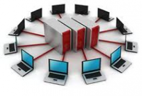web hosting server Logo