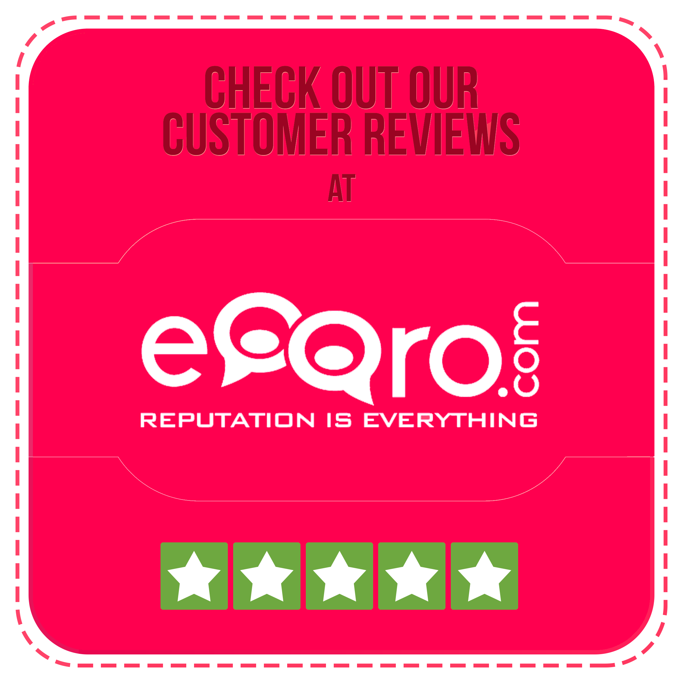 Eooro Rating Sticker