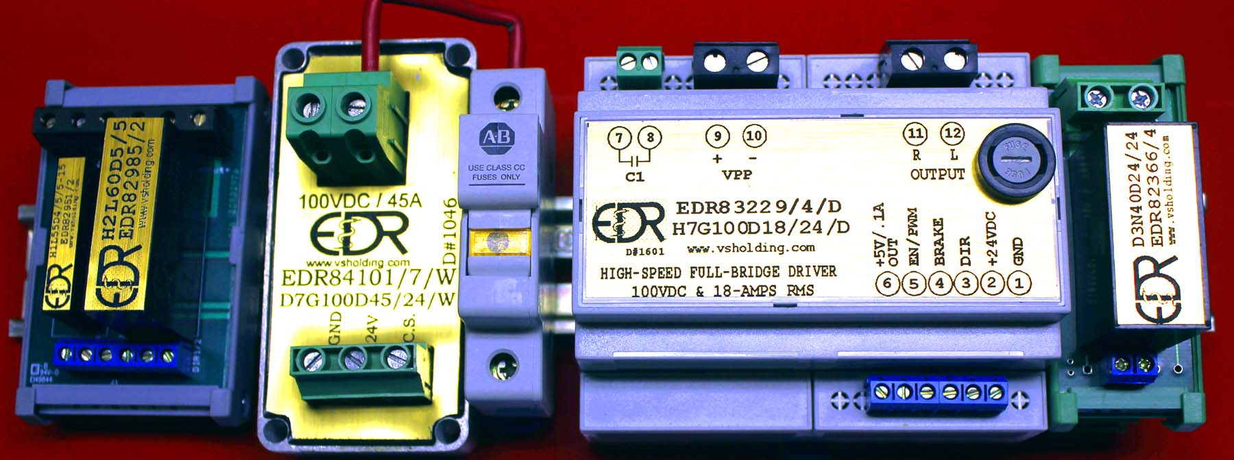 DIN rail mounted Solid-State devices'