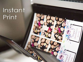 instant print photobooth web