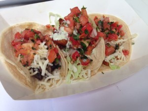 Steak Fish And Potato Tacos'