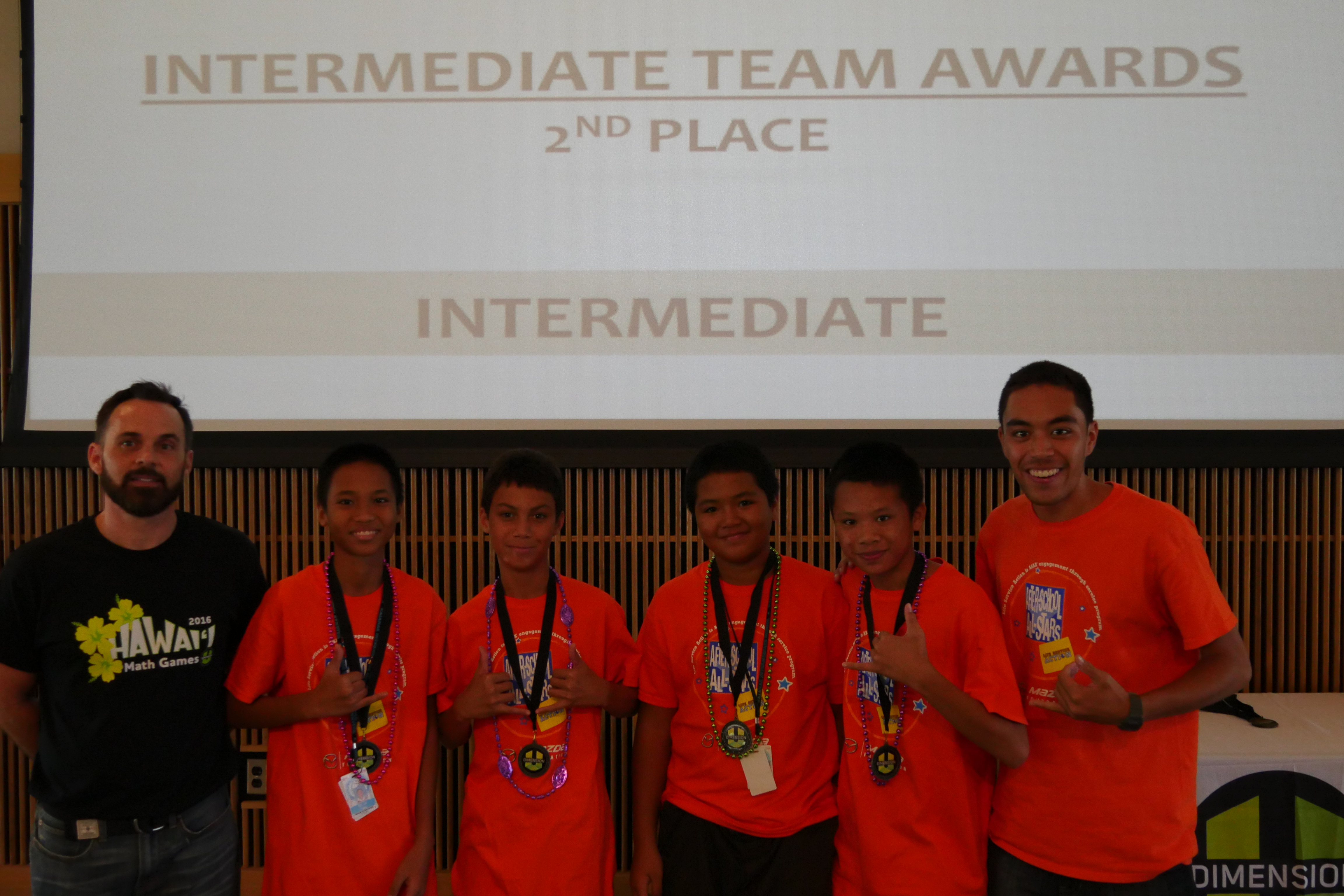 2nd Place Intermediate School