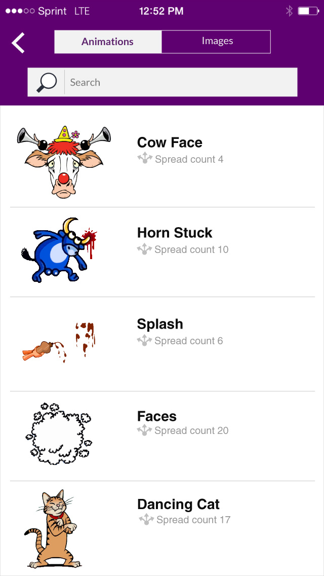 Animations on FuntaPix.