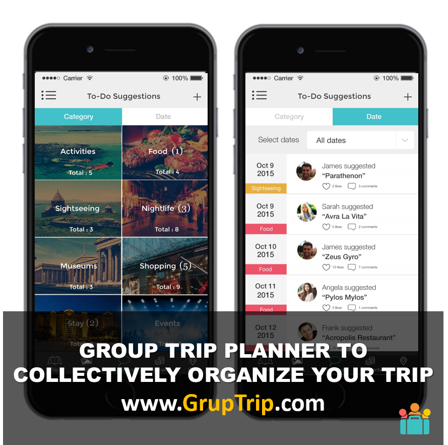 GrupTrip Trip Planner