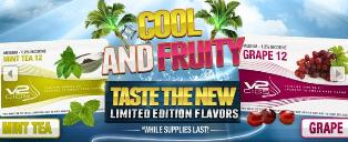 Cool and Fruity Flavors by V2 Cigs'