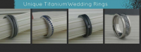 Unique Titanium Wedding Rings Logo