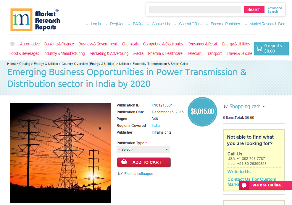 Power Transmission &amp; Distribution sector in India by'