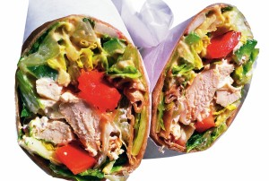 Zesty Chicken Wrap'
