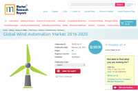Global Wind Automation Market 2016 - 2020