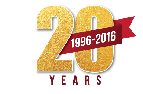 20-Year Celebration Insignia for Displayit, Inc.