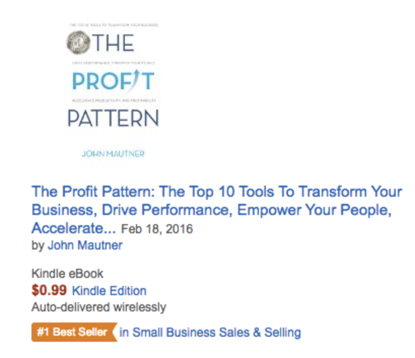 Amazon #1 Best Seller - Small Business Sales & Selli
