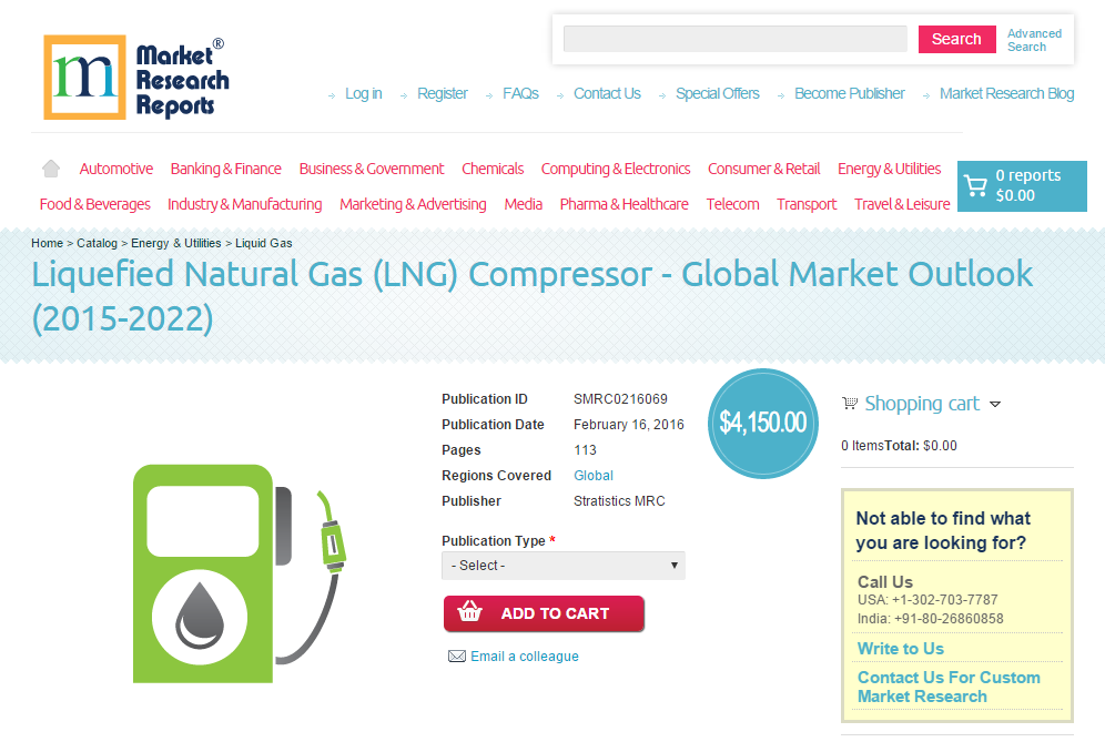 Liquefied Natural Gas (LNG) Compressor
