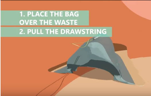 Step 2 - Touch Free Bag'