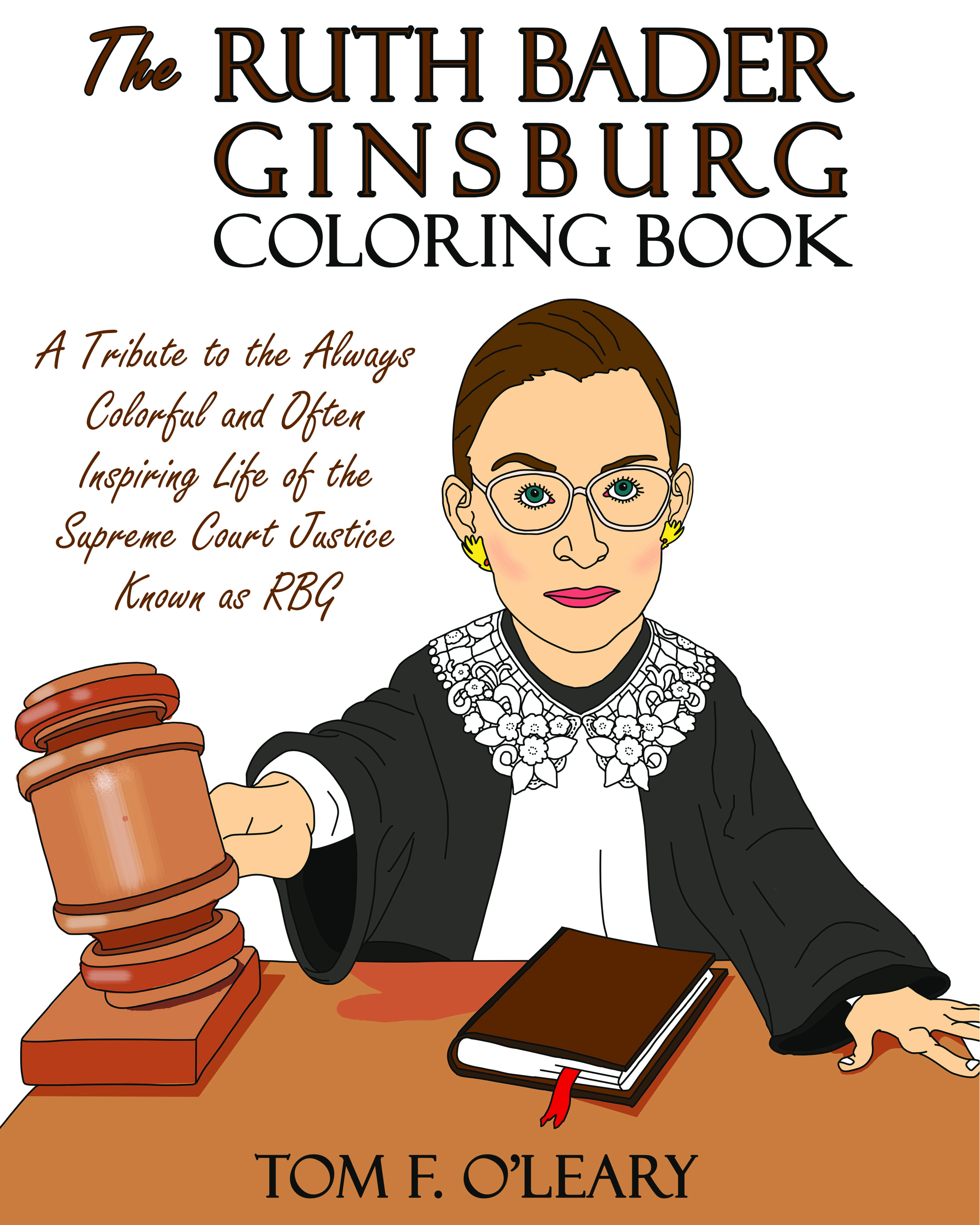 Ruth Bader Ginsburg Coloring Book