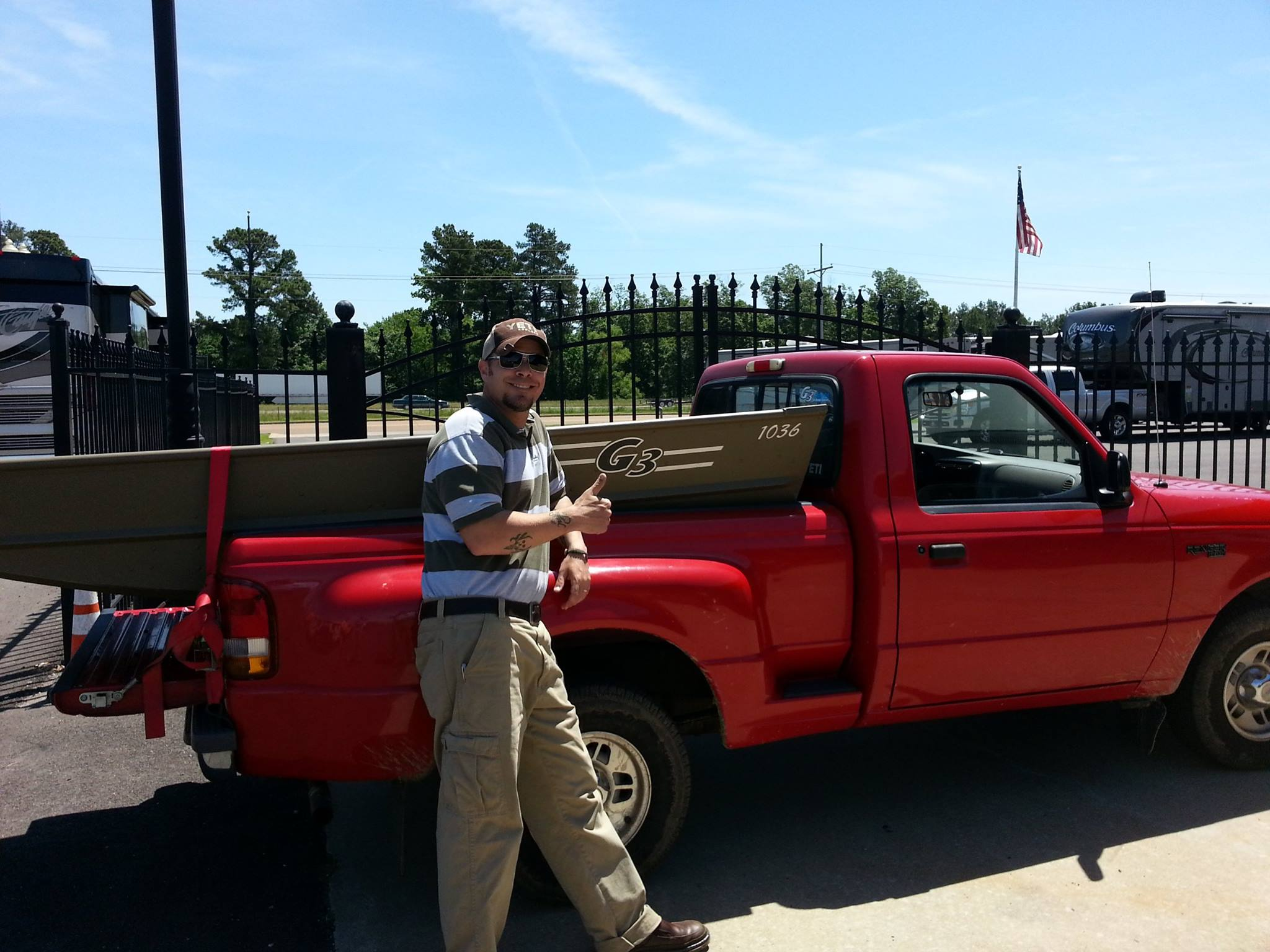 US Veteran recognized by G3 Boats with surprise gift &nd'