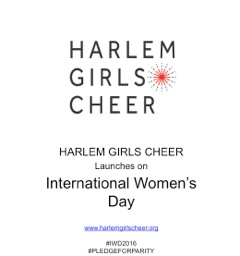 Harlem Girls Cheer - International Women's Day 2016'