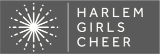 Harlem Girls Cheer Logo Grey'