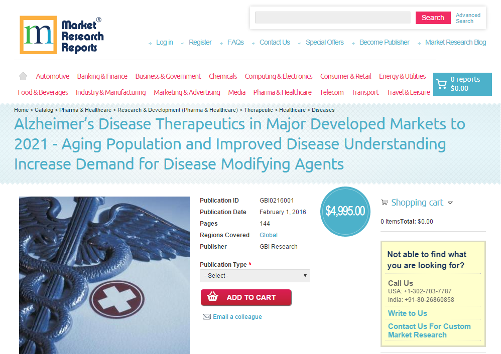 Alzheimer&rsquo;s Disease Therapeutics in Major Develope