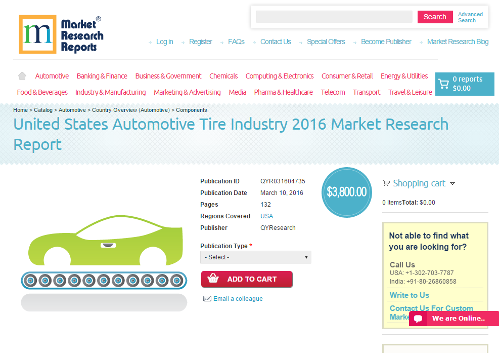 United States Automotive Tire Industry 2016