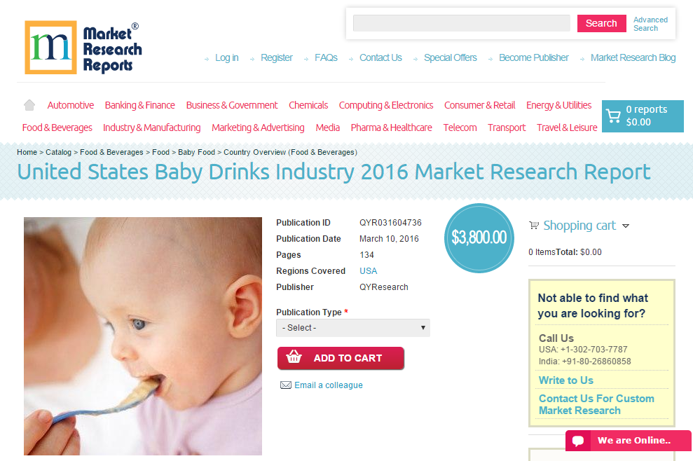 United States Baby Drinks Industry 2016