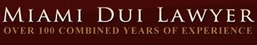 Miami dui lawyers