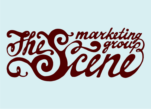Logo for the SCENE marketing group'