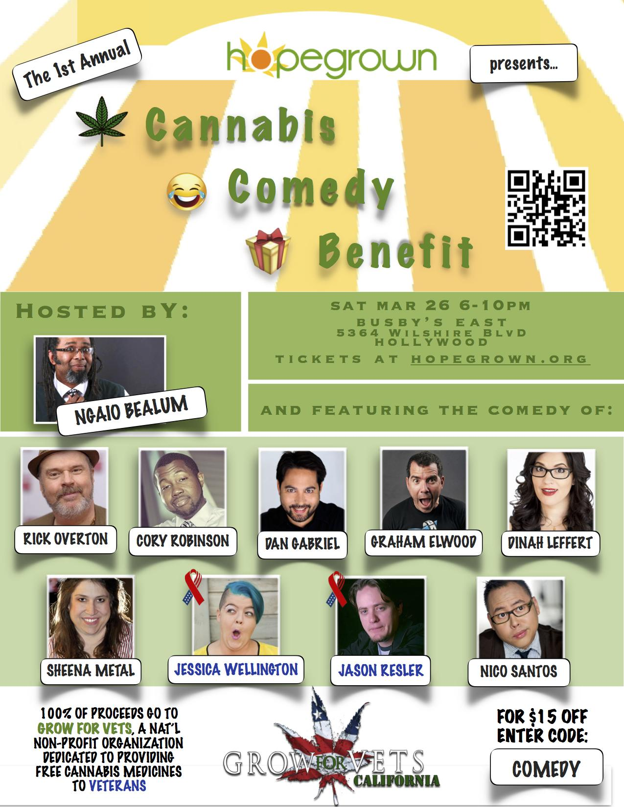 CANNABIS COMEDY'