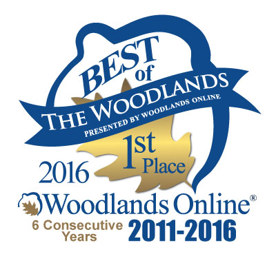 6th Year Best of The Woodlands Winner'