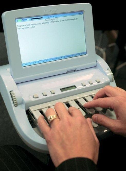 stenographer