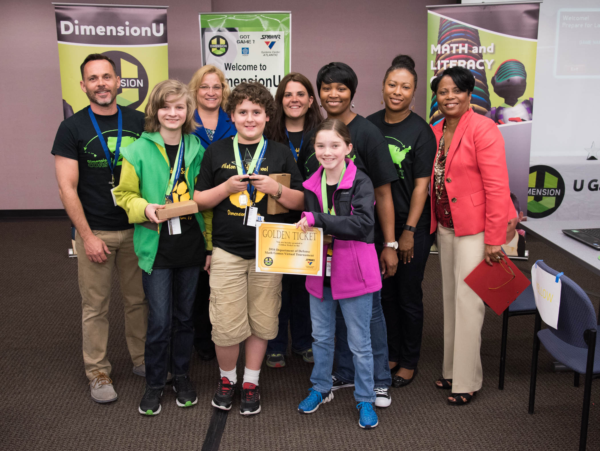 3rd Place Winner Alston MS Team B