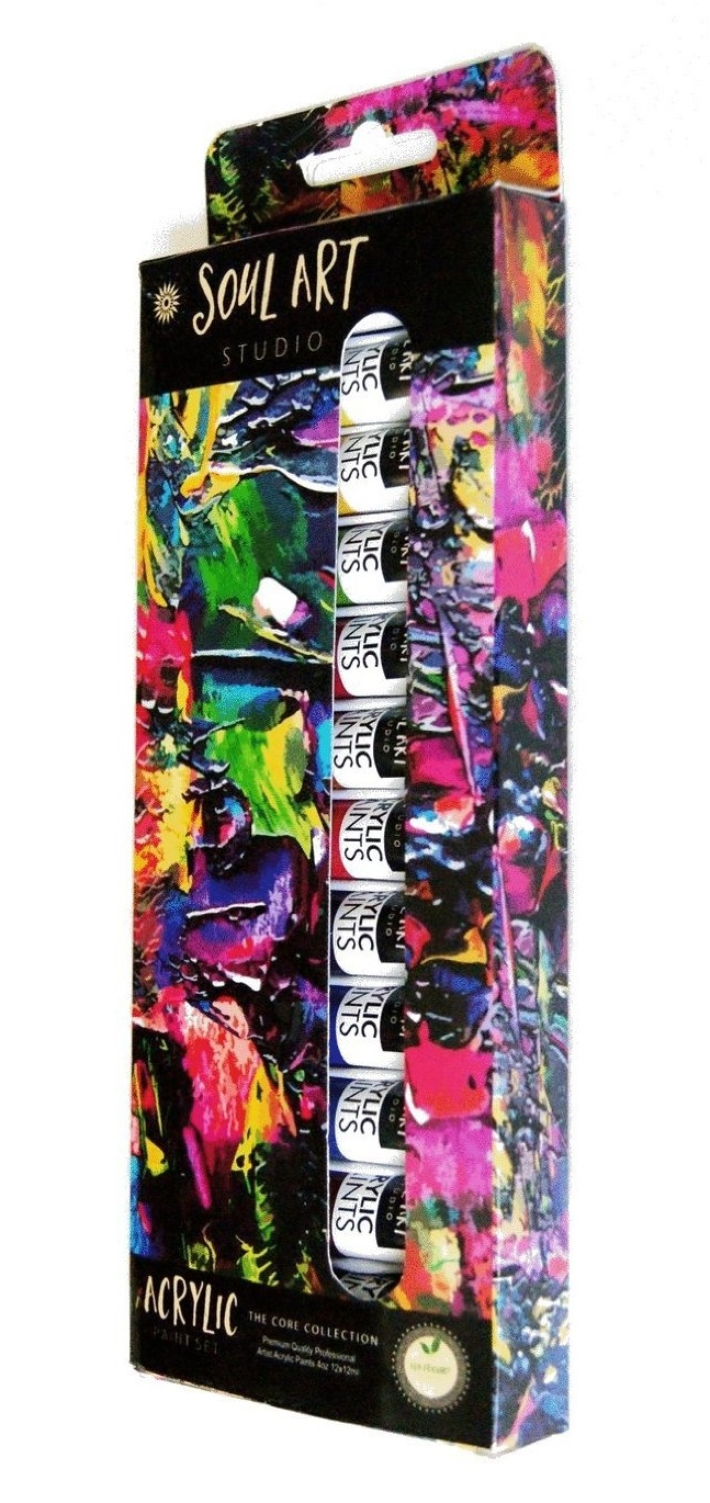 Soul Art Studio acrylic paints now on Amazon.