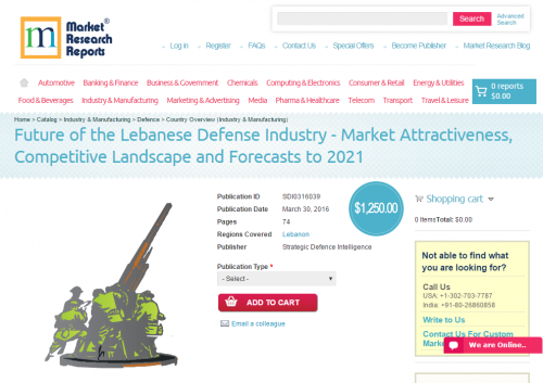 Future of the Lebanese Defense Industry'