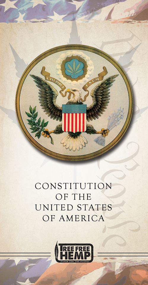 Hemp-printed Constitution'